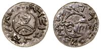 denar po 1085, Praga, Aw: Popiersie władcy w pra