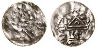 denar 1002–1024, Aw: Głowa władcy w prawo, w kor