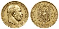 10 marek 1875 A, Berlin, złoto, 3.93 g, Fr. 3822