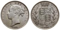 1/2 korony 1883, Londyn, srebro próby 925, 14.07