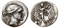 denar 108-107 pne, Rzym, Aw: Popiersie uskrzydlo