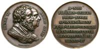 Francja, medal upamiętniający zbiórkę pieniędzy na odrestaurowanie pomnika Henryka IV