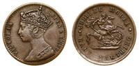Wielka Brytania, (token) 1/2 farthing – na 50-lecie panowania, 1887
