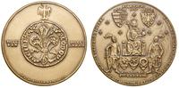 Polska, medal z serii królewskiej PTAiN - Ludwik Węgierski, 1983