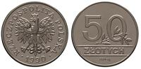 50 złotych 1990, Warszawa, 50 złotych PRÓBA - NI