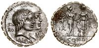 Republika Rzymska, denar serratos, 70 pne