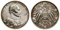 2 marki 1913 A, Berlin, moneta przetarta, AKS 14