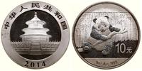 10 yuanów 2014, Shenyang, Panda Wielka, srebro p