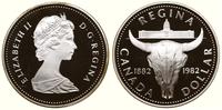 dolar 1982, Ottawa, Regina, srebro próby 500, 23