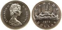 1 dolar 1972, Ottawa, srebro próby 500, 23.3 g, 