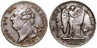 Francja, ecu (6 liwrów), 1792 A (AN 4)