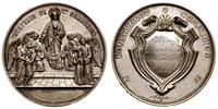 medal komunijny 1888, Aw: Chrystus z kielichem z