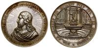 medal religijny XIX w., Aw: Popiersie Chrystusa 