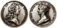 medal z okazji zaślubin króla Ludwika XV z Marią