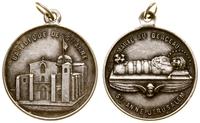 medalik religijny XIX wiek, Widok bazyliki św. A