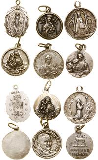 Dewocjonalia, zestaw 6 medalików religijnych