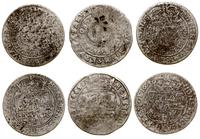 Polska, zestaw: 3 x tymf (złotówka), 1663, 1664, 1665