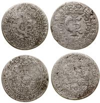 Polska, zestaw: 2 x tymf (złotówka), 2 x 1664 AT