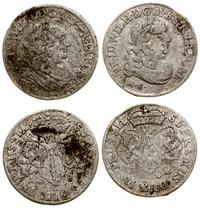 Niemcy, zestaw: 2 x szóstak, 1681 i 1682