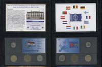 Europa - różne, zestawy monet obiegowych z różnych krajów Europy sprzed ery Euro
