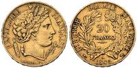 20 franków 1849/A, złoto 6.41 g