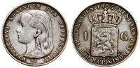 1 gulden  1897, Utrecht, patyna, rzadki, KM 117