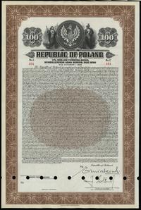 3 % obligacja na 100 dolarów w złocie z roku 193