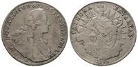 talar 1758, na awersie czyszczone tło monety, Da