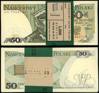 100 x 50 złotych 1.12.1988, serie HB, numeracja 