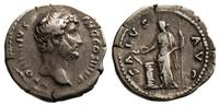 denar, Aw: Popiersie cesarza w prawo, Rw: Salus 