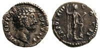 denar ok. 158, Rzym, Aw: Popiersie cesarza w pra