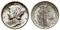 10 centów 1942, Filadelfia, typ Mercury, srebro 