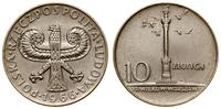 10 złotych 1966, Warszawa, Kolumna Zygmunta (mał