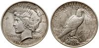 1 dolar 1924, Filadelfia, typ Peace, srebro prób
