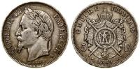 5 franków 1869 BB, Strasbourg, srebro próby 900,