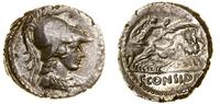 denar 46 pne, Rzym, Aw: Głowa Venus w diademie w