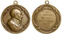 medalik religijny, Popiersie Wincentego a Paulo 