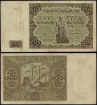 1.000 złotych 15.07.1947, seria F, numeracja 324