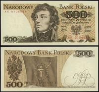 500 złotych 15.06.1976, seria AK, numeracja 6106