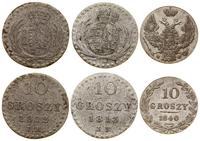 lot 3 monet, Warszawa, 10 groszy 1812 IB, 10 gro