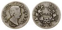 Francja, 1/4 franka (quart), AN 13 (1804–1805) BB