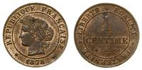 Francja, 1 centym, 1878 K