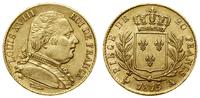 20 franków 1815 A, Paryż, złoto, 6.44 g, ładnie 