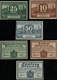 Pomorze, zestaw 3 banknotów, 1.03.1917