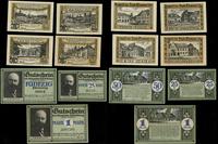 zestaw 7 banknotów 1921, w zestawie: 25 fenigów,