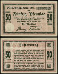 50 fenigów 28.10.1918, numeracja 160312, drobne 