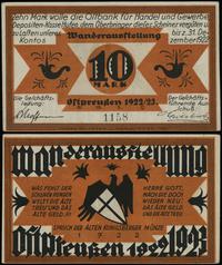 Prusy Wschodnie, 10 marek, ważne do 31.12.1922