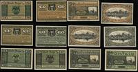 Prusy Wschodnie, zestaw 6 banknotów, 1920–1921