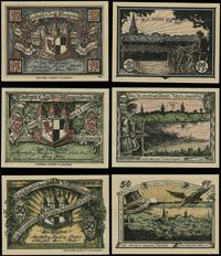 Prusy Wschodnie, zestaw: 10, 25 i 50 fenigów, 11.07.1920