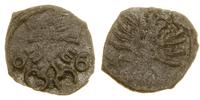 denar 1606, Poznań, skrócona data 0-6, niedobity